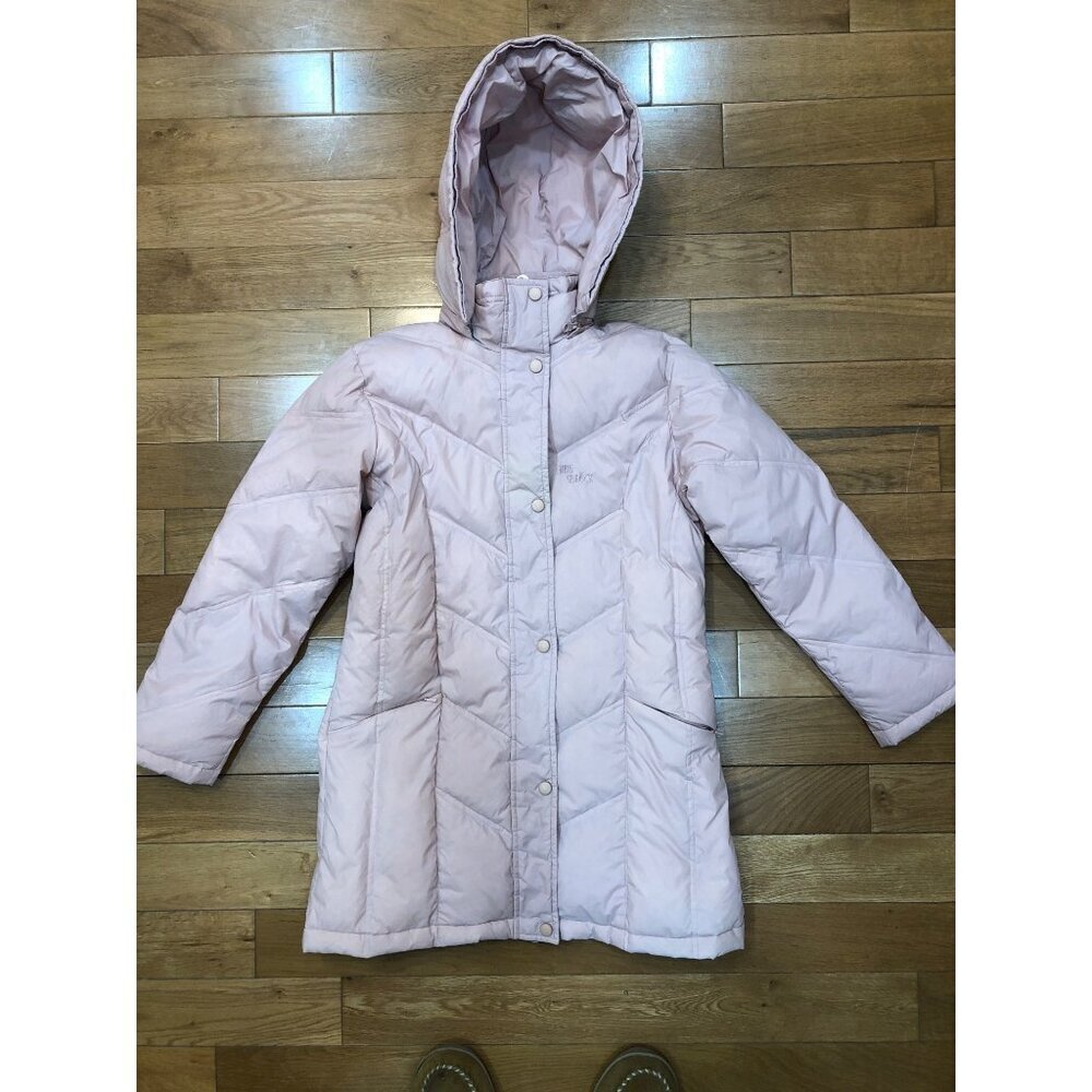 Inns Bruck Down Hooded Light Pink Puffer Jacket Size Small